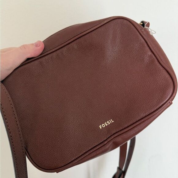 Fossil Women’s Brennon Camera Bag – Brown | Like New - Picture 5 of 8